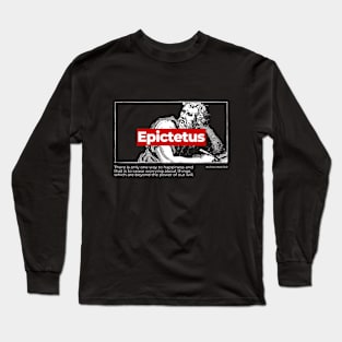 #StoicMaster - Epictetus Long Sleeve T-Shirt